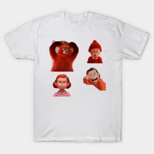 Turning Red Mei Lee sticker pack T-Shirt